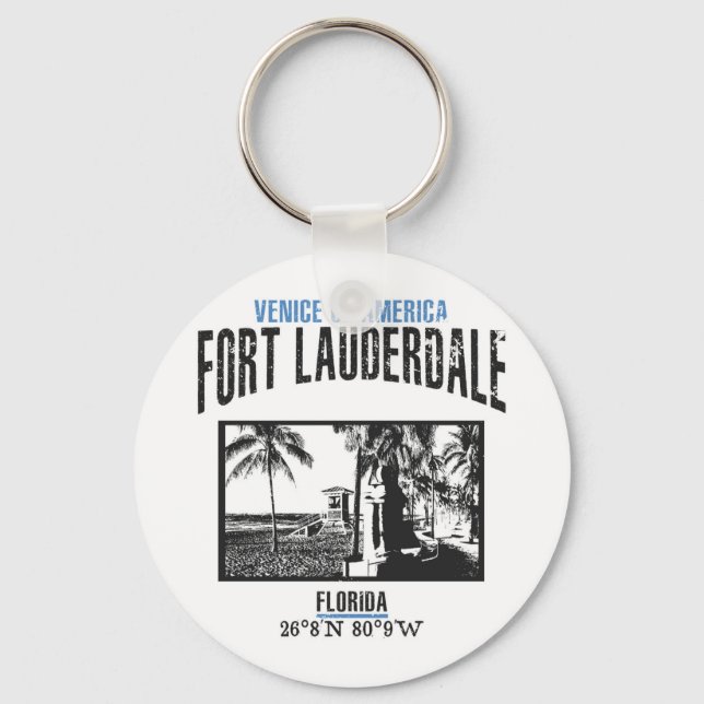 Llavero Fort Lauderdale (Anverso)