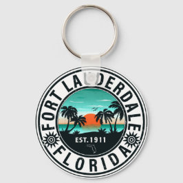 Llavero Fort Lauderdale Florida Beach Tropical Souvenirs