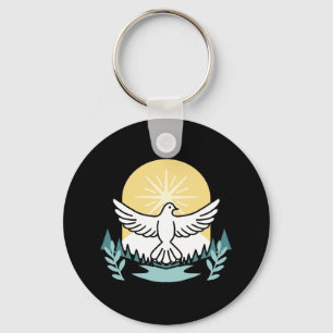 Llavero Fortaleza espiritual en Dios - Levantando a los cr