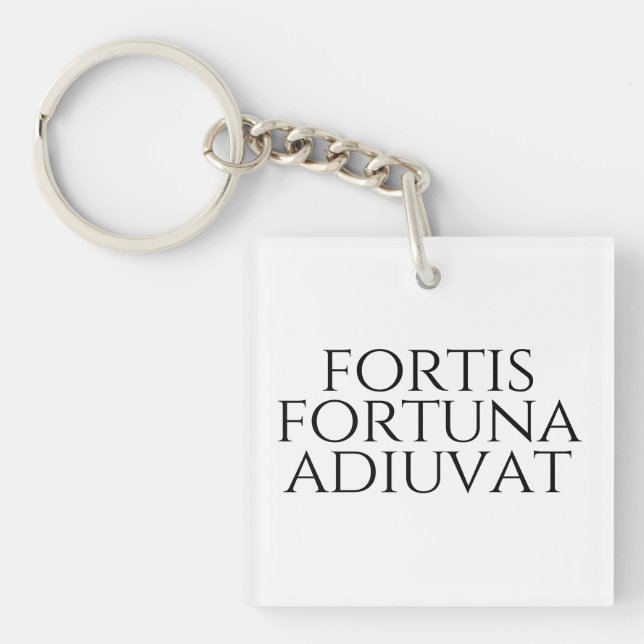 Llavero Fortis Fortuna Adiuvat (Frente)