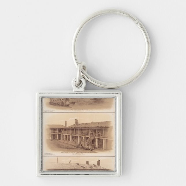 Llavero Forts Sumter & Moultrie (Frente)