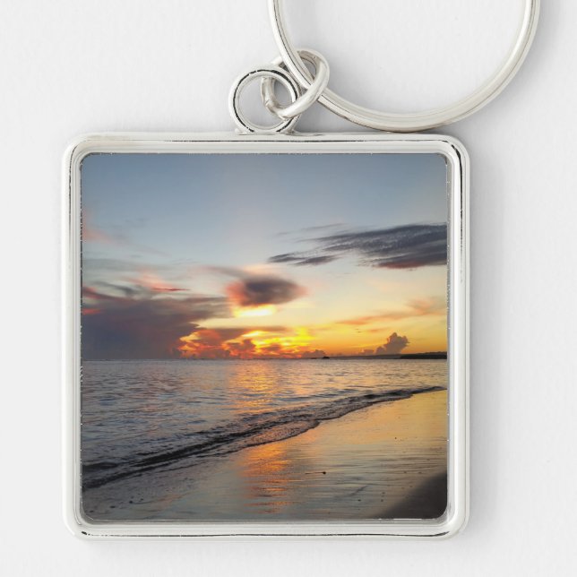Llavero foto 109 Beach sunset (Frente)