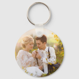 Llavero Foto conmemorativa de aniversario de bodas de pare