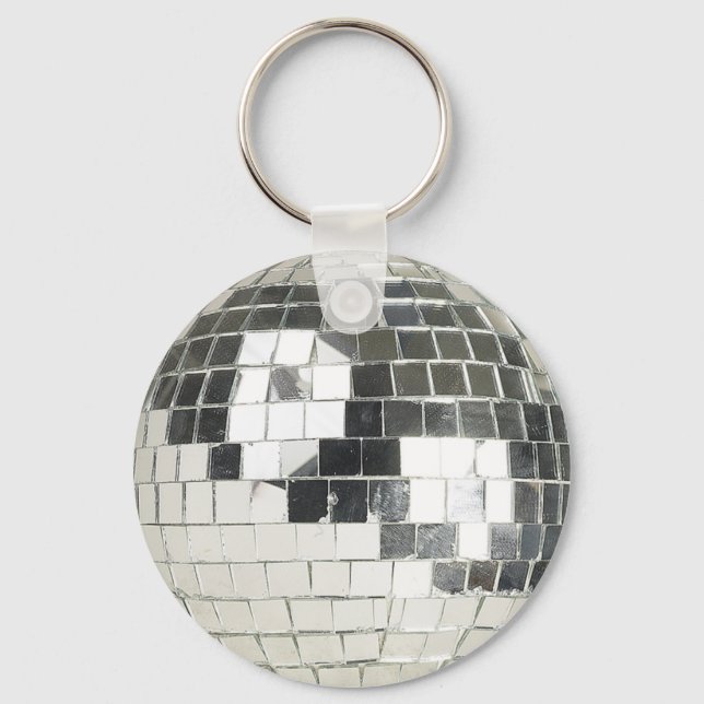 Llavero foto de bola de discoteca (Anverso)