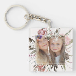 Llavero Foto de Bouquet floral caprichosa