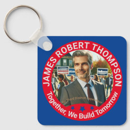 Llavero Foto de campaña electoral de supervisor de distrit