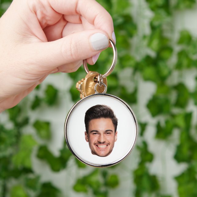 Llavero Foto de Cara Personalizada (Mano)