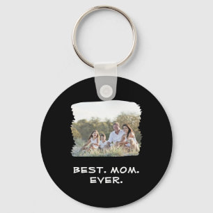Llavero Foto de familia personalizado del Día de la Madre