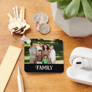 Llavero Foto de familia Personalizado personalizada