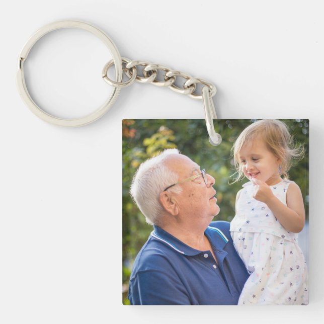 Llavero Foto de familia personalizado personalizada (Frente)