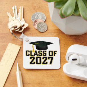Llavero Foto de graduación de la promoción 2027 de Letterm