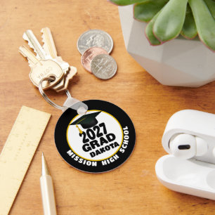 Llavero Foto de Graduación de la Promoción 2027 en Negrita