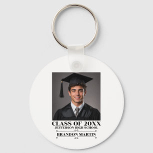 Llavero Foto de Graduación Personalizada Graduado 2026 Pad