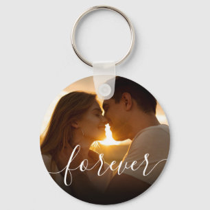 Llavero Foto de guión elegante personalizada