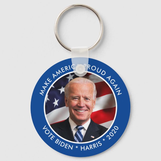 Llavero Foto de Joe Biden 2020 Collectible Keepsake (Anverso)