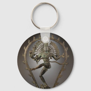 Llavero Foto de la estatua de Shiva bailando