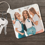 Llavero Foto de los mejores amigos de BFF<br><div class="desc">Crea un keepsake personalizado con esta cadena de fotos personalizado, ideal para los mejores amigos o un grupo de amigos. Celebra tus recuerdos especiales de amistad con tus bestias añadiendo tu foto favorita, o usa dos imágenes diferentes para cada lado. Se puede personalizar con cualquier foto, ya sea de familia,...</div>