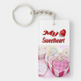 Llavero Foto de mi Día de San Valentín