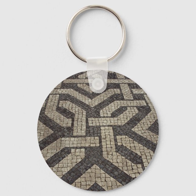 Llavero Foto de Mosaic, Lisboa, Portugal (Anverso)