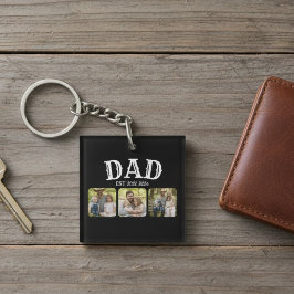 Llavero Foto de Papá Est 3