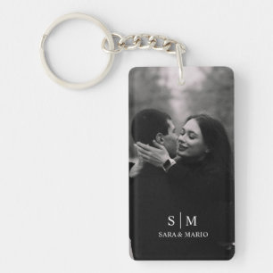 Llavero Foto de pareja personalizada en acrílico