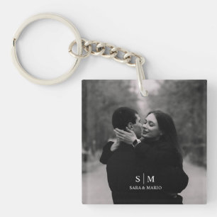 Llavero Foto de pareja personalizada en acrílico