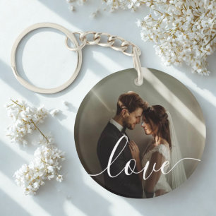 Llavero Foto de pareja Personalizado 'Amor'