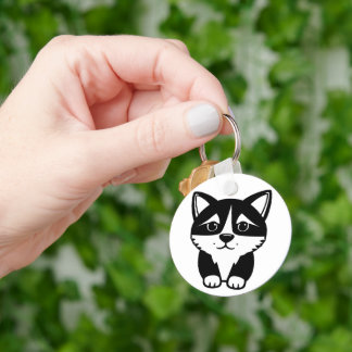 Llavero Foto de perro lindo mascota keepsake Keychain