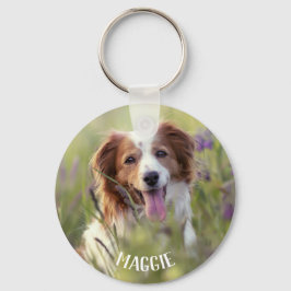 Llavero Foto de perro personalizada