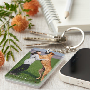 Llavero Foto de perro personalizada