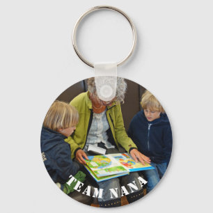 Llavero Foto de un Personalizado de equipo moderno Nana