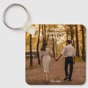 Llavero Foto del aniversario del personalizado cree su pro