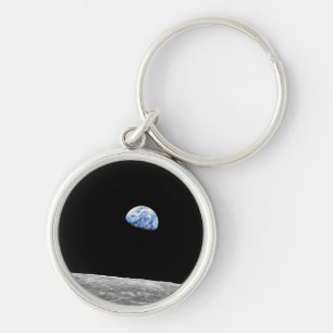Llavero Foto del Apolo 8 de la NASA de la Tierra desde la