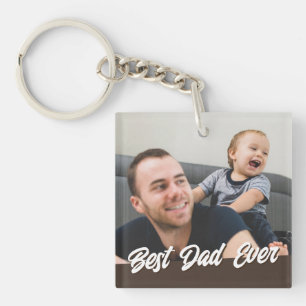 Llavero Foto del Personalizado de regalo del Día del Mejor