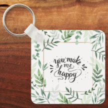 Foto del personalizado "Me haces feliz"