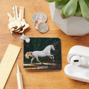 Llavero Foto ecuestre personalizada en mi caballo