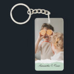 Llavero Foto familiar moderna y regalo personalizado de fá<br><div class="desc">Presentamos la foto familiar moderna y el regalo personalizado de la Casa de la Moneda! Este regalo único y reflexivo está diseñado para celebrar y apreciar los momentos especiales de su familia. Dé el regalo de recuerdos preciados y dulzura personalizada con el regalo de la Fábrica de la Moneda de...</div>