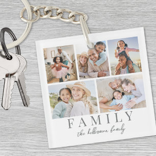 Llavero Foto Familiar Personalizada Doble Cara
