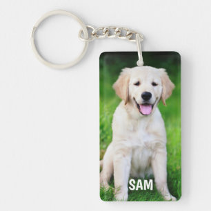 Llavero Foto mascota, Perro Amante, Con Nombre