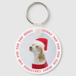 Llavero Foto Mascota personalizada de navidades