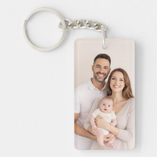 Llavero Foto personalizada a dos caras