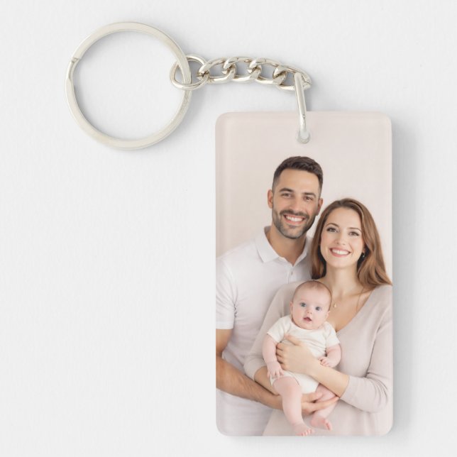 Llavero Foto personalizada a dos caras (Frente)