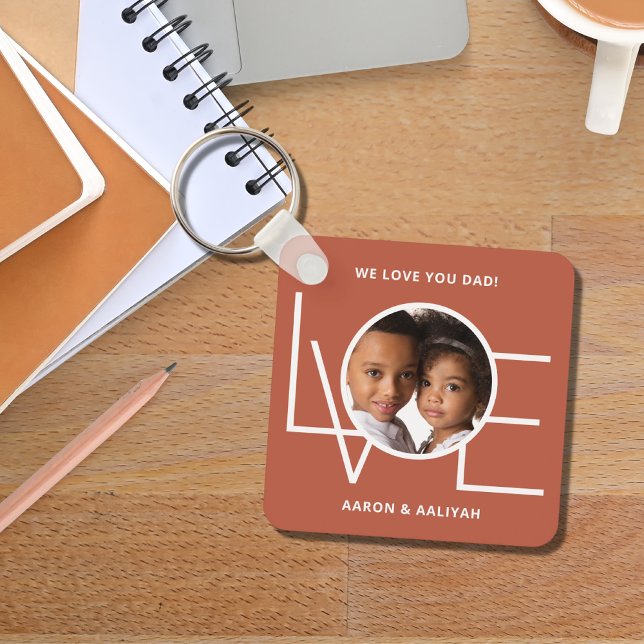 Llavero Foto personalizada Ama a tu papá (Subido por el creador)