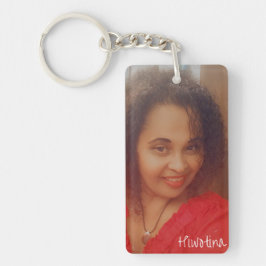Llavero Foto personalizada | Cadena de claves acrílicas cú