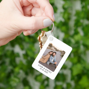 Llavero Foto personalizada cumpleaños aniversario boda