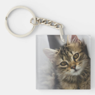 Llavero Foto personalizada de gato
