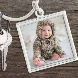 Llavero Foto personalizada de Keepsake para recién nacidos