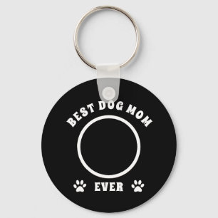 Llavero Foto personalizada de la mejor madre del perro Per