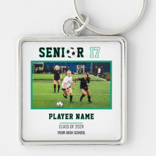Llavero Foto personalizada de la noche de fútbol americano