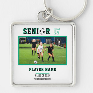Llavero Foto personalizada de la noche de fútbol americano